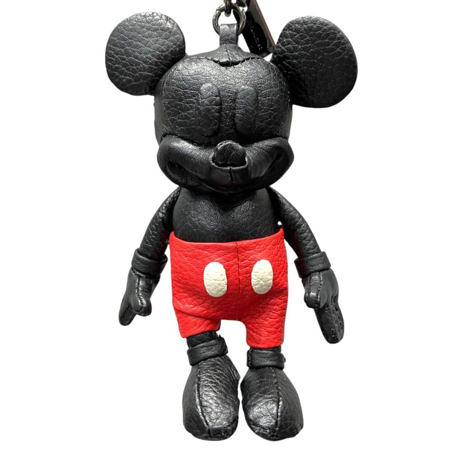 COACH（コーチ） ディズニーコラボ バッグチャーム レザー 合金 ユニ 