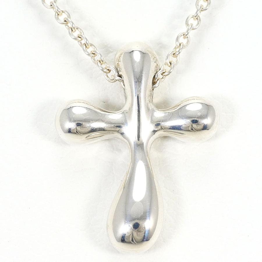 TIFFANY&Co.（ティファニー） スモールクロス ネックレス シルバー925
