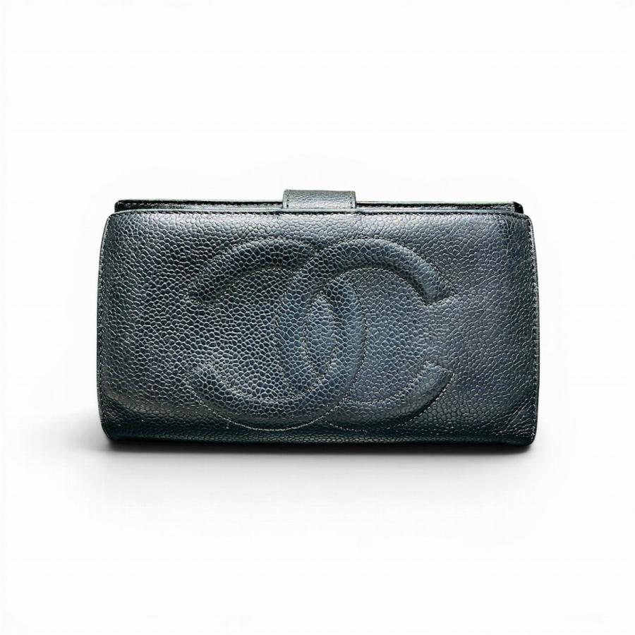 CHANEL（シャネル） ココマーク 二つ折り財布 二つ折り財布 キャビア