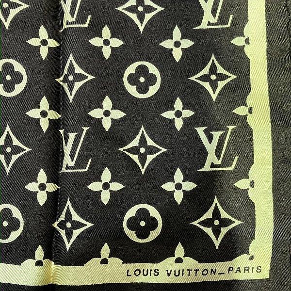 ルイヴィトン Louis Vuitton モノグラム シルク ファッション小物 スカーフ レディース 中古｜wonderprice｜08