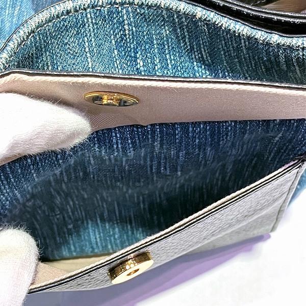 アタオ エルヴィ デニム 2WAY バッグ ハンドバッグ ショルダーバッグ 
