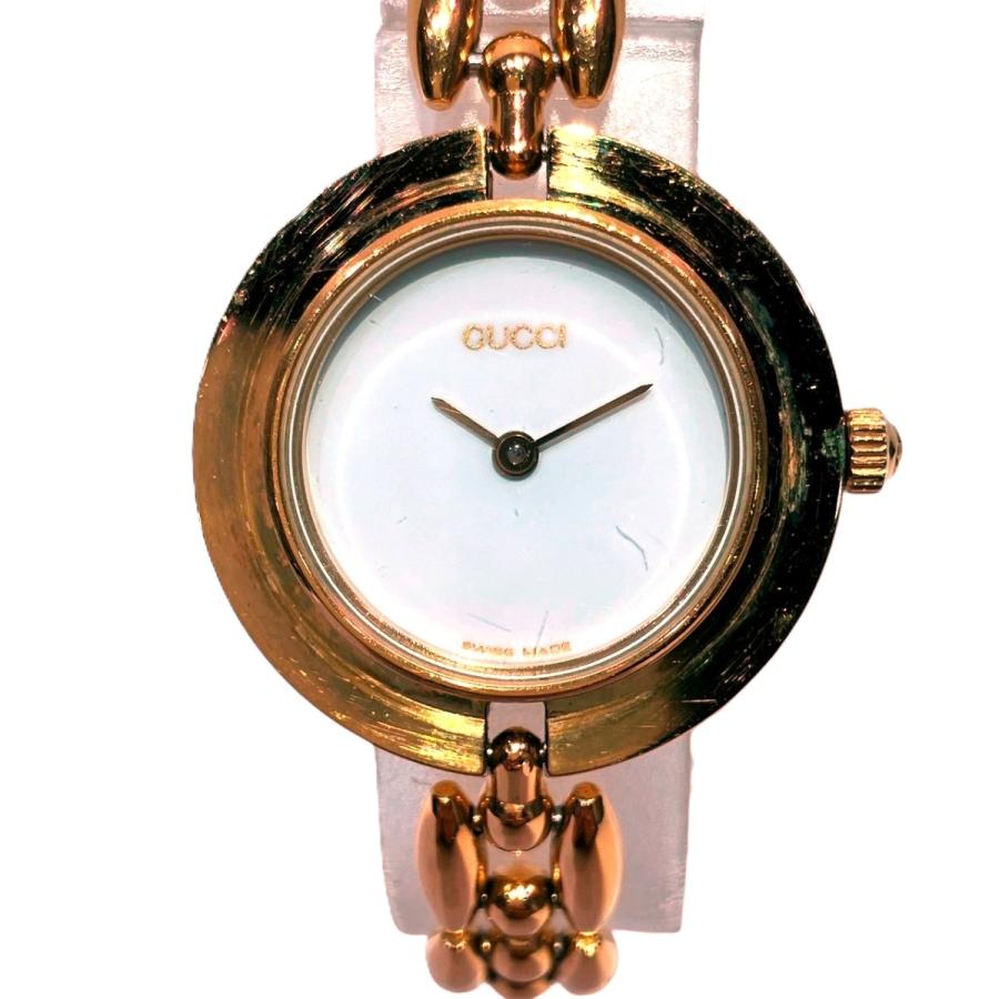 GUCCI（グッチ） チェンジベゼル 腕時計 総重量約25.6g GP クオーツ