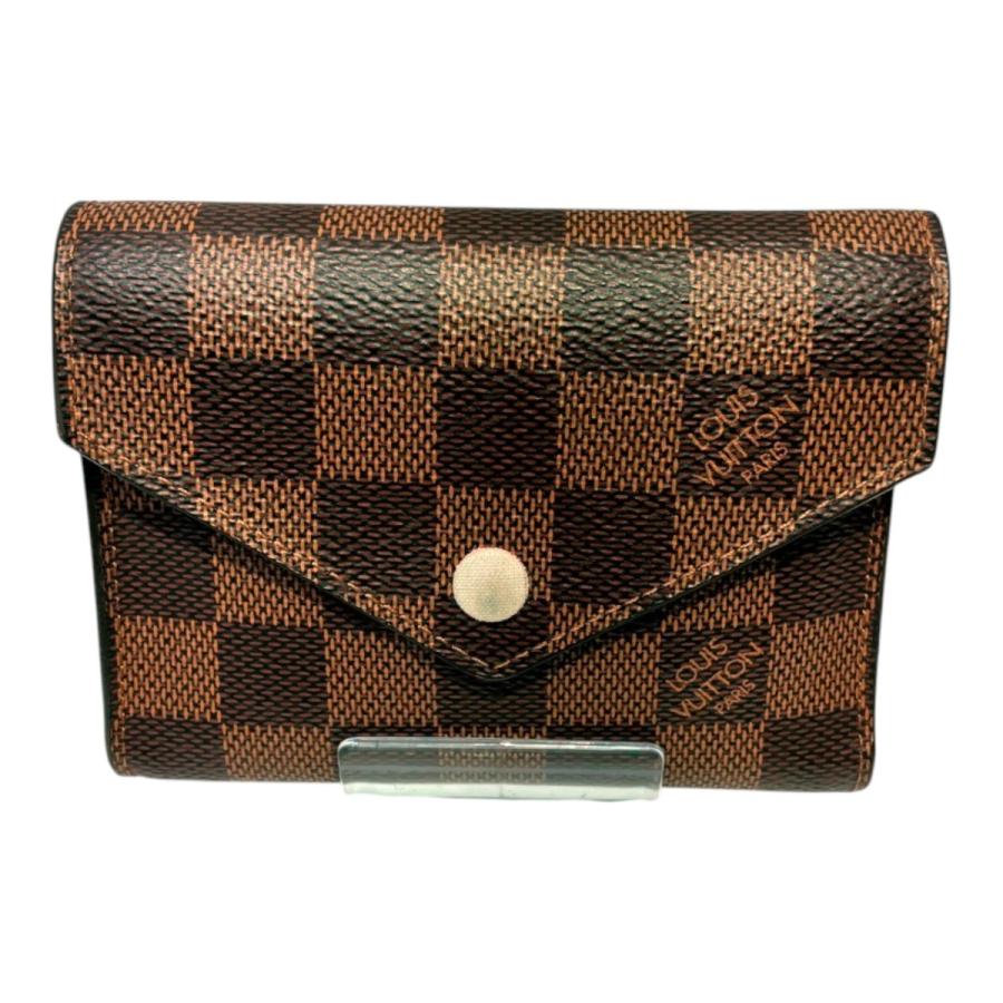 LOUIS VUITTON（ルイ・ヴィトン） 三つ折り財布 ダミエ トアル地 