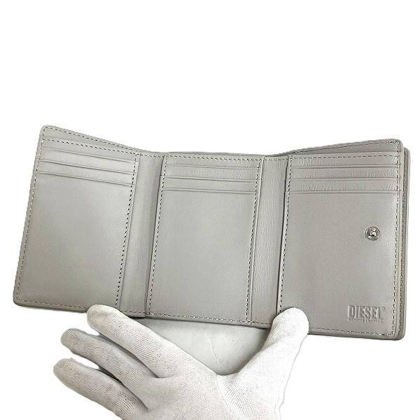 ディーゼル TRI-FOLD COIN S X09661P6361 3つ折り財布 レディース 中古