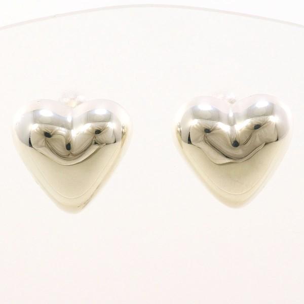 美品 Tiffany&Co. ティファニー フルハート シルバー ピアス TIFFANY&Co.（ティファニー） ピアス フルハート シルバー 総重量約2.5