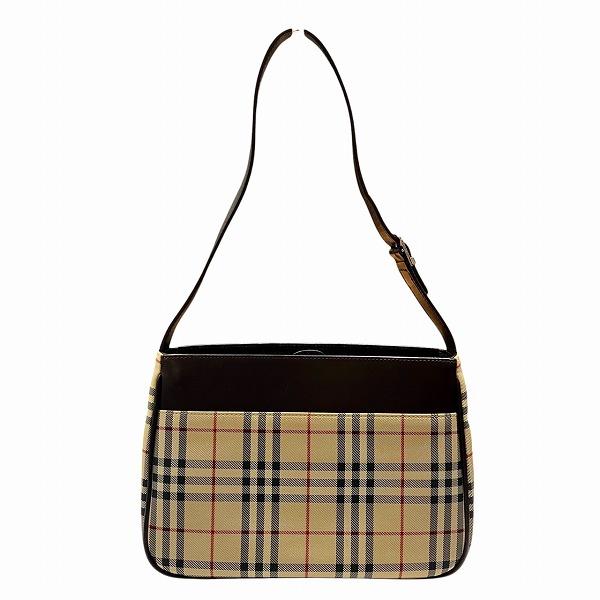 新品未使用　BURBERRY ノバチェック ショルダーバッグ　斜め掛け BURBERRY】バーバリー ノバチェック ショルダーバッグ ナイロン