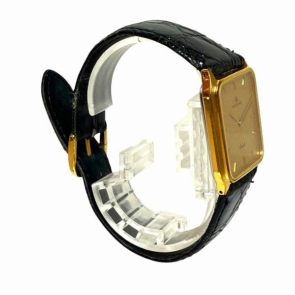ウォルサム クォーツ スクエア ゴールド 時計 腕時計 メンズ 中古