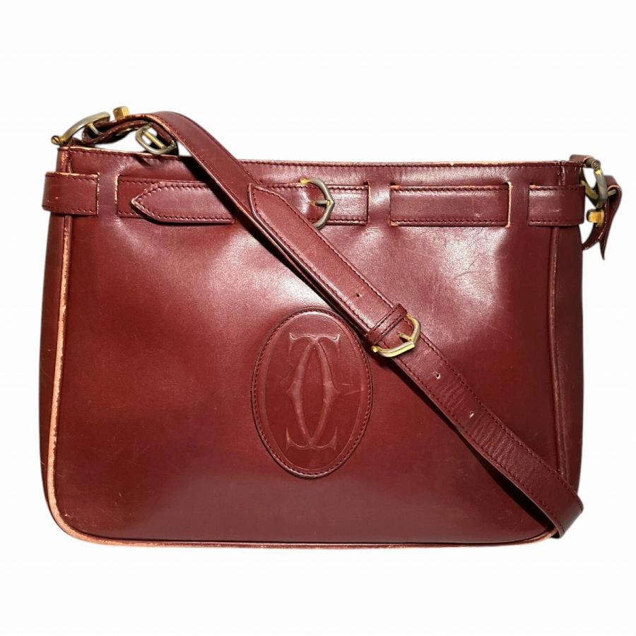 Cartier（カルティエ） ショルダーバッグ マストライン レザー