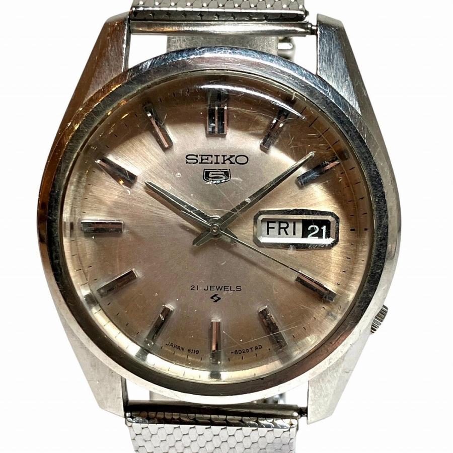 SEIKO（セイコー） セイコー5 腕時計 総重量約72.8g SS SS 自動巻き 