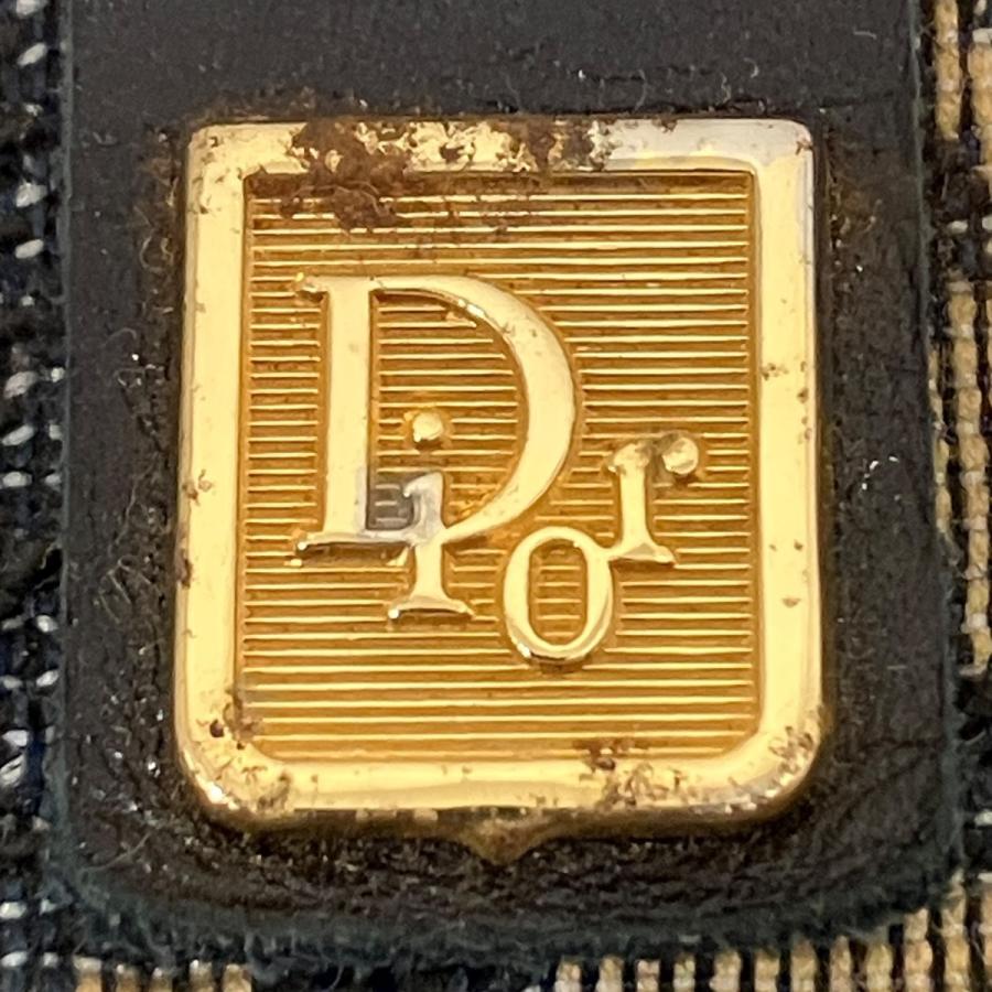 クリスチャンディオール Christian Dior ポーチ トロッター キャンバス