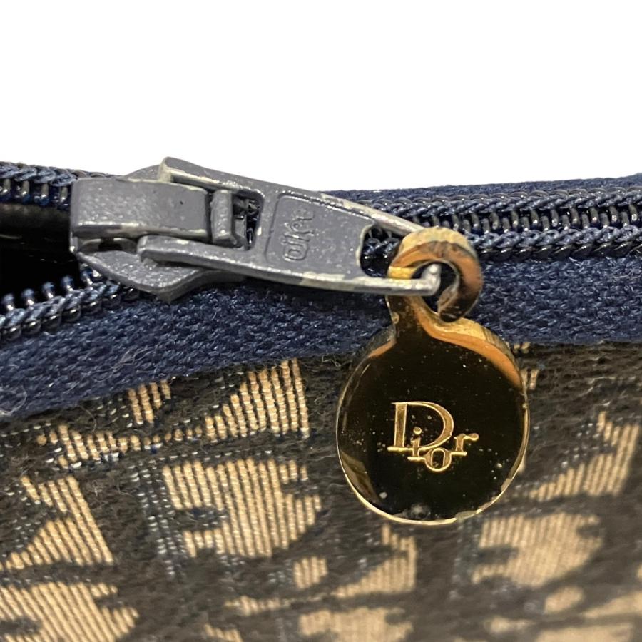 クリスチャンディオール Christian Dior ポーチ トロッター キャンバス