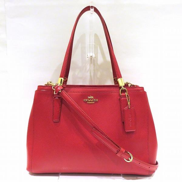 楽天スーパーセール ハンドバッグ バッグ レザー2way Coach コーチ 全品本物保証 激安ブランドアイテム S3 ショルダーバッグ 中古 レディース バッグ