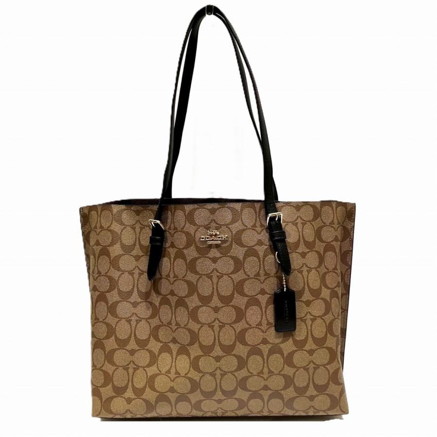 COACH（コーチ） トートバッグ シグネチャー PVC×レザー 1665