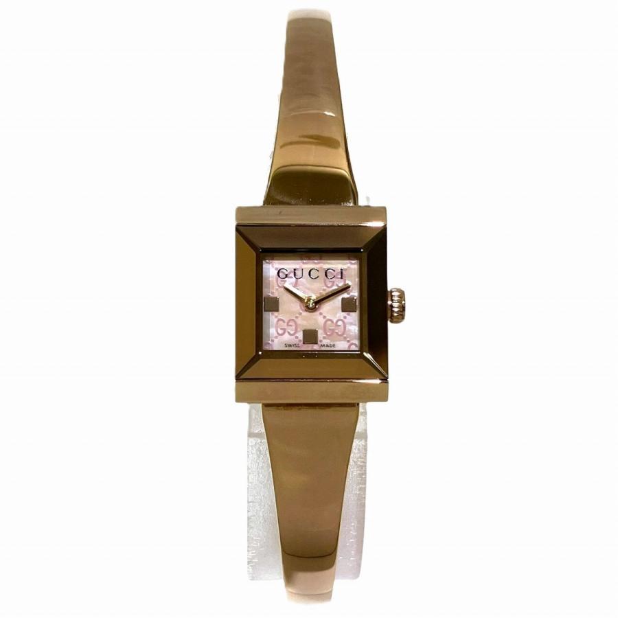 GUCCI（グッチ） GUCCI Gフレーム 腕時計 総重量約28g SS クオーツ
