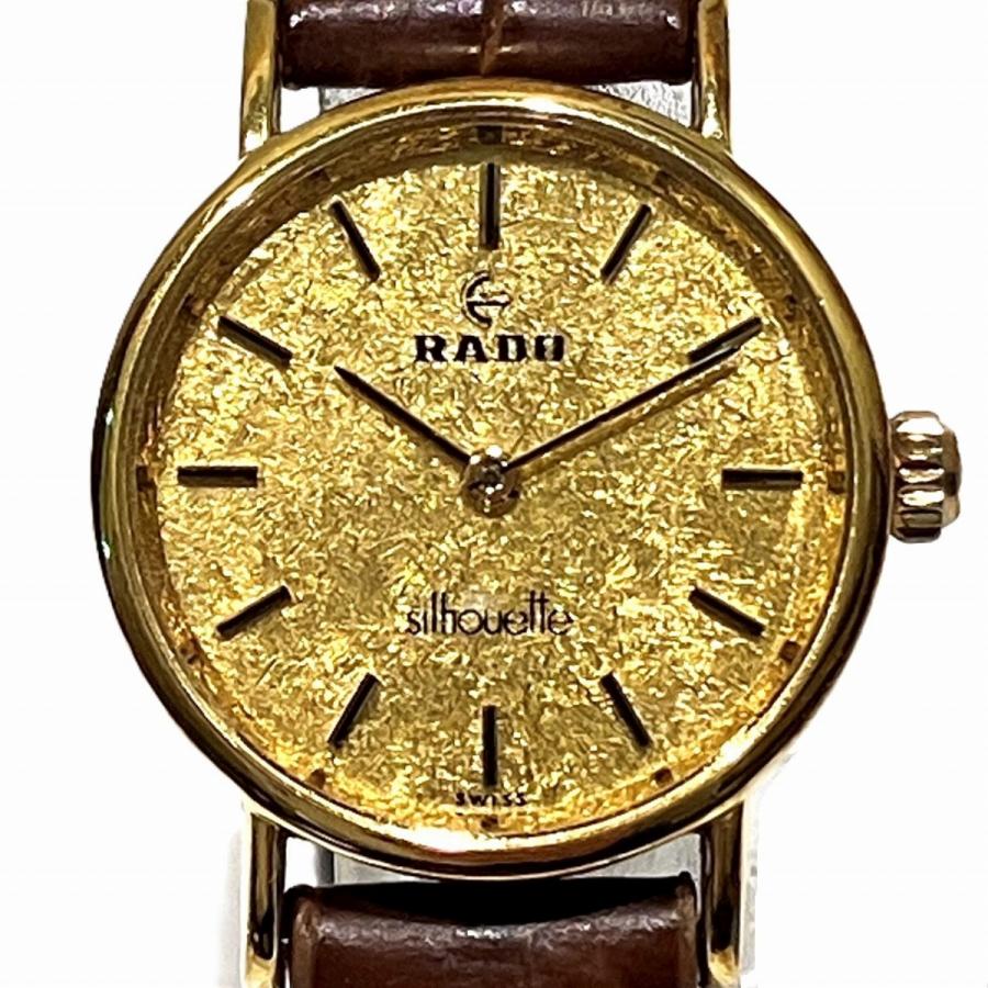 RADO（ラドー） RADO silhouette 腕時計 総重量約16g SS 本革 手巻き 