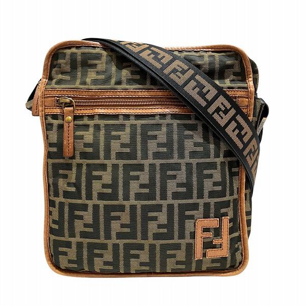 FENDI フェンディ ズッカ 7VA152 斜め掛け バッグ ショルダーバッグ 