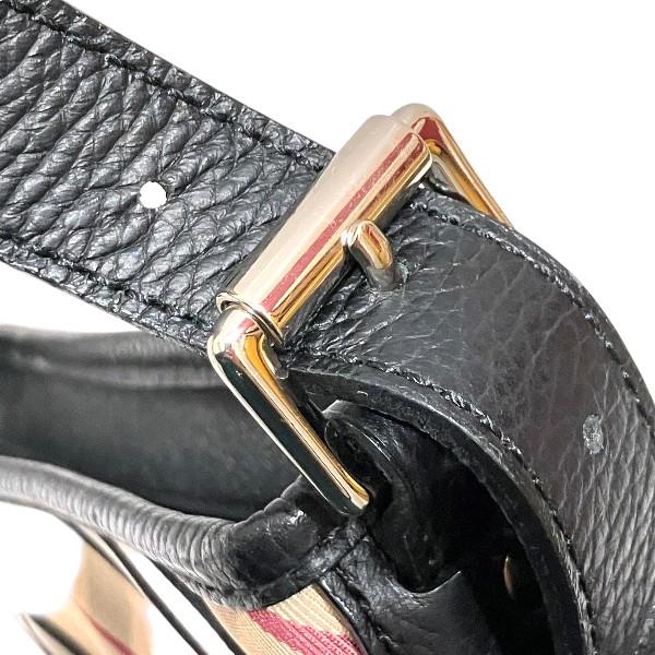 バーバリー Burberry バッグ ノバチェック ハンドバッグ ショルダーバッグ レディース 中古_7