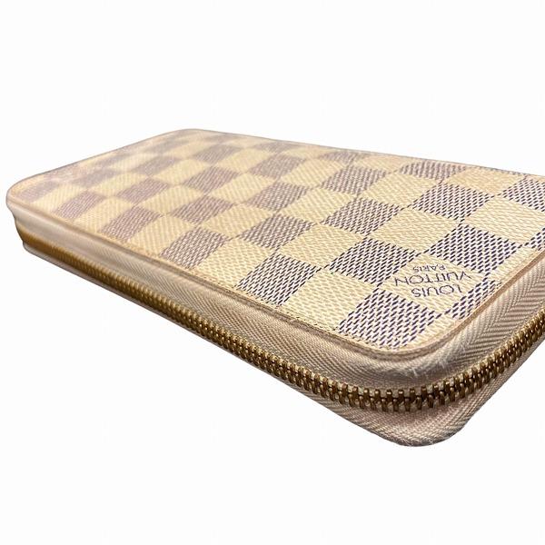 ルイヴィトン Louis Vuitton ダミエアズール ジッピーウォレット N60019 ラウンドファスナー 長財布 ユニセックス 中古｜wonderprice｜09