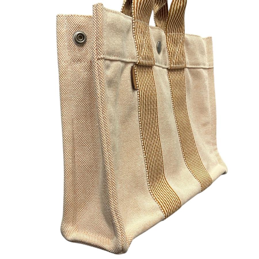 HERMES（エルメス） フールトゥPM ハンドバッグ コットンキャンバス