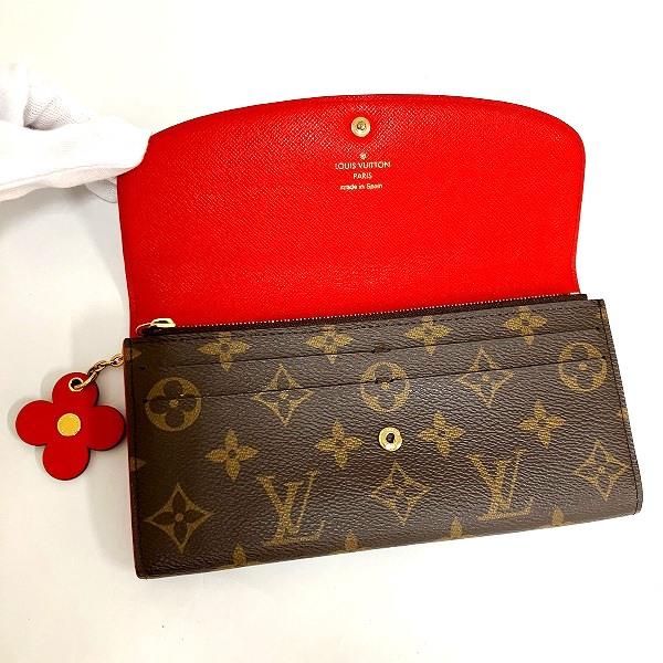 ルイヴィトン Louis Vuitton モノグラム ポルトフォイユ・エミリー M62941 長財布 2つ折り財布 レディース 中古｜wonderprice｜02