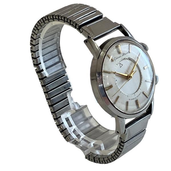 シチズン アラーム 19石 手巻き アンティーク 時計 腕時計