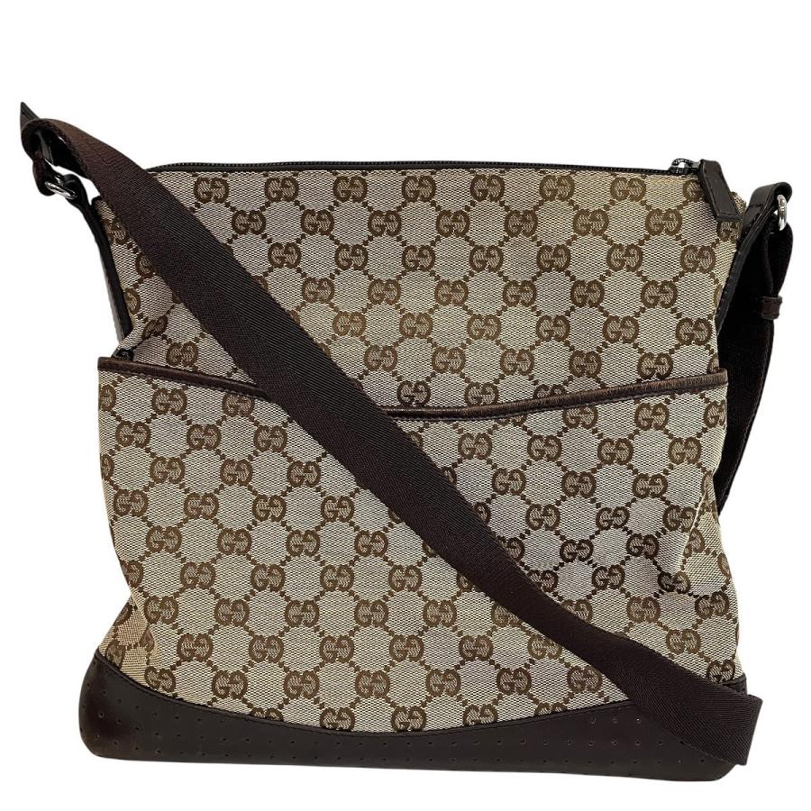 GUCCI（グッチ） ショルダーバッグ GGキャンバス 145857 レディース