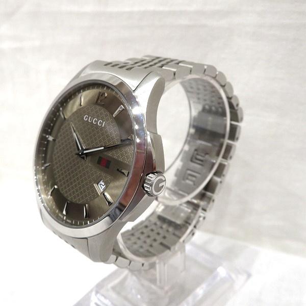 グッチ Gucci 126 3 Gタイムレス デイト クォーツ ブラウン文字盤 時計 腕時計 メンズ 中古 1003034307300016 ワンダープライス Yahoo 店 通販 Yahoo ショッピング
