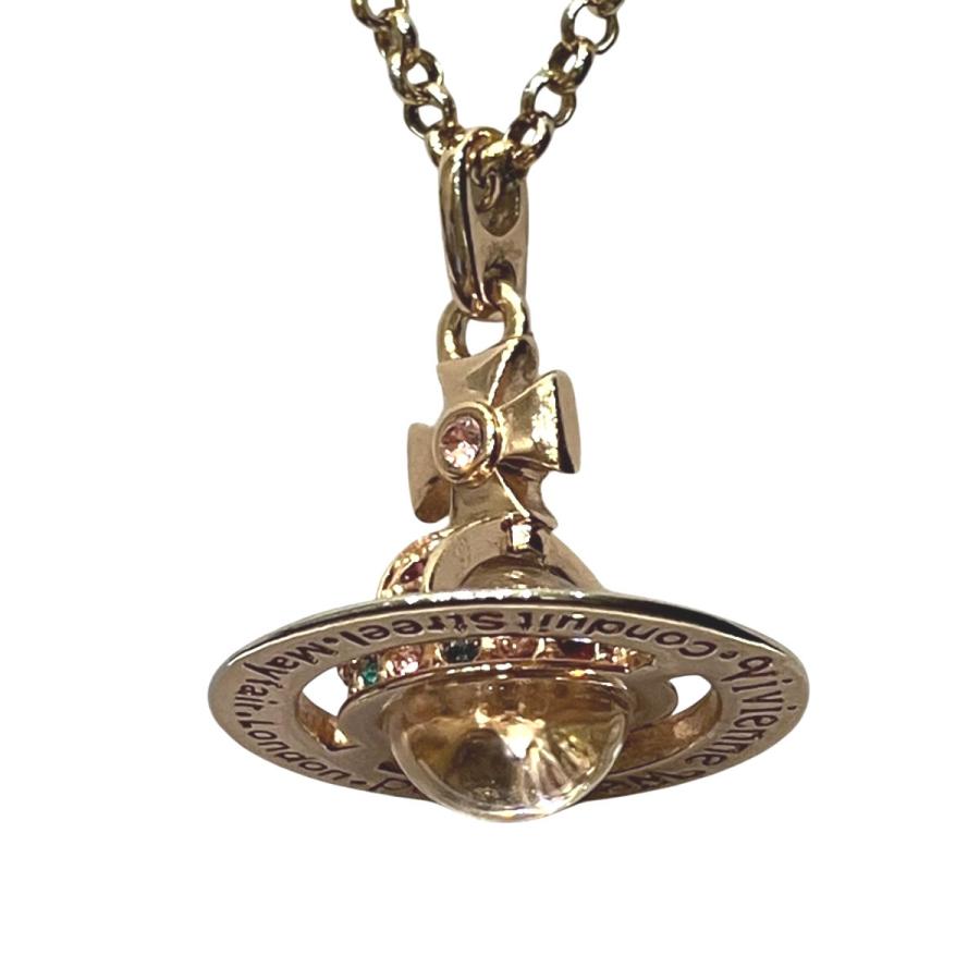 Vivienne Westwood ネックレス オーブ ラインストーン　正規品 ヴィヴィアンウエストウッド Vivienne Westwood ラインストーンオーブ