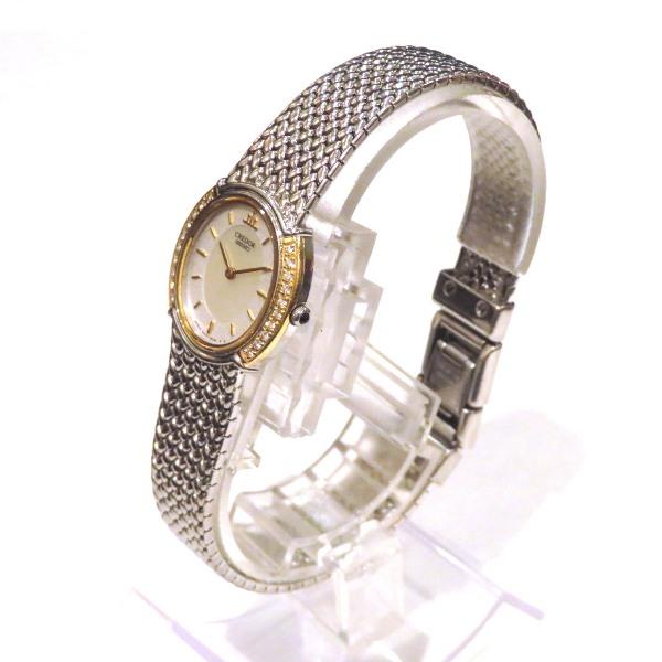 セイコー クレドール 5A70-3000 クォーツ 時計 腕時計 レディース 中古