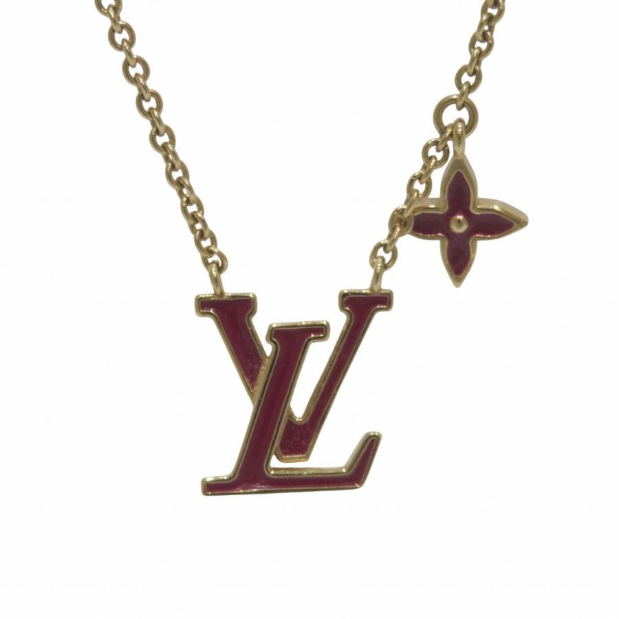 正規品 LOUIS VUITTON ネックレス アイコニック ルイヴィトン LOUIS VUITTON（ルイ・ヴィトン） アイコニック ロゴ ネックレス