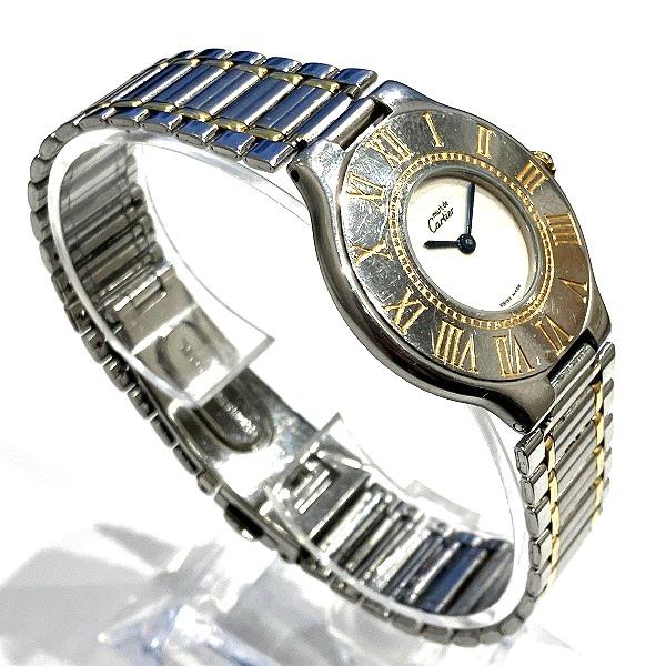 カルティエ Cartier マスト21 ヴァンティアン クォーツ 時計 腕時計 ボーイズ 中古｜wonderprice｜03