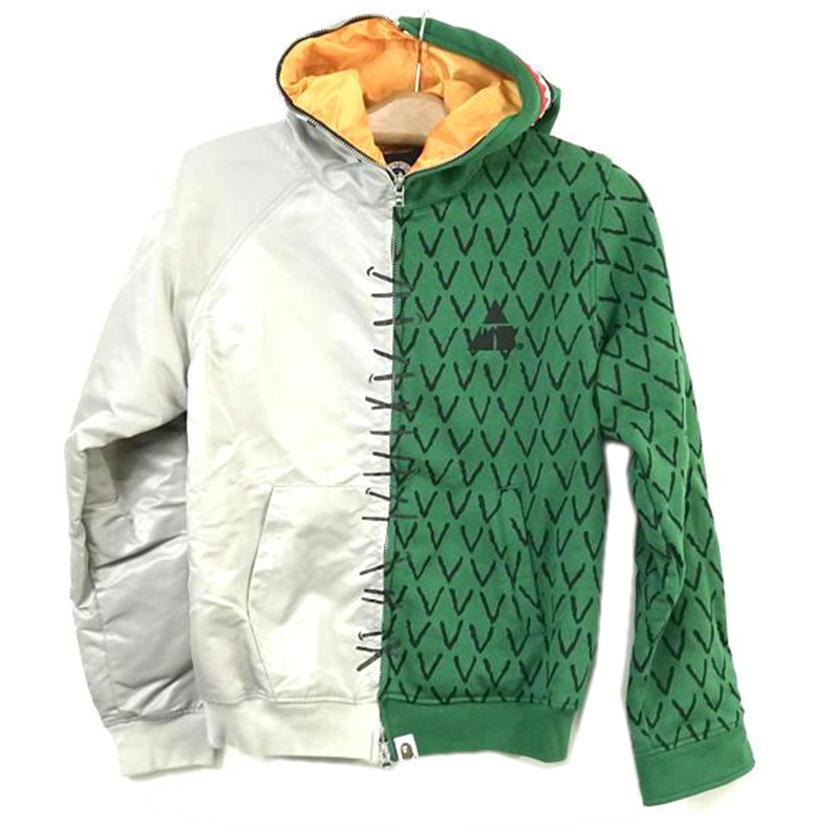 新品未使用！AMBUSH×A BATHING APE アリゲーターパーカー APE×AMBUSH エイプ×アンブッシュ/ハーフシャークアリゲーター