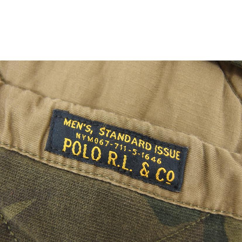 POLO RALPH LAUREN ポロ ラルフローレン/迷彩キルティングシャツ