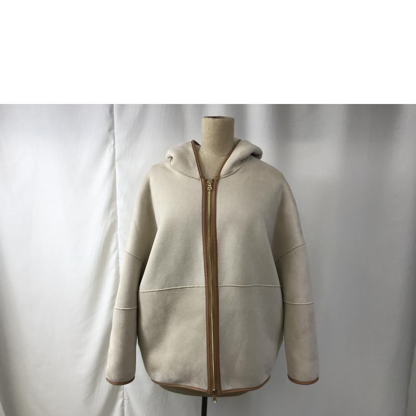 Risley RISLEY リズレー/リバーシブルボア付きスエードブルゾン/R2103  