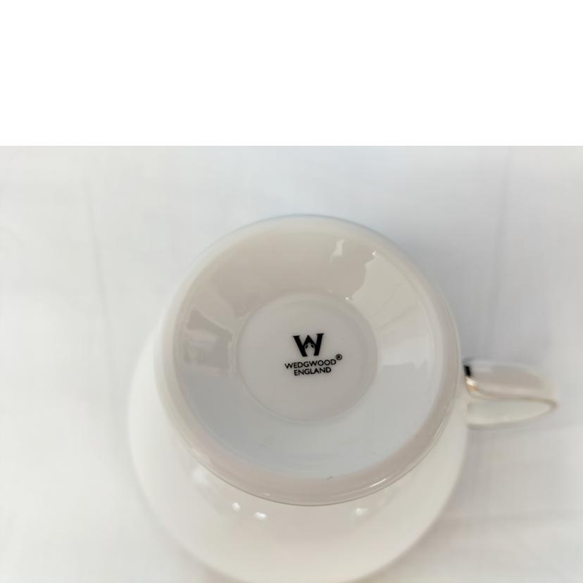 WEDGWOOD ウエッジウッド/マーカサイト カップ\u0026ソーサー ペア/ブランド食器/Aランク/52【中古】の画像