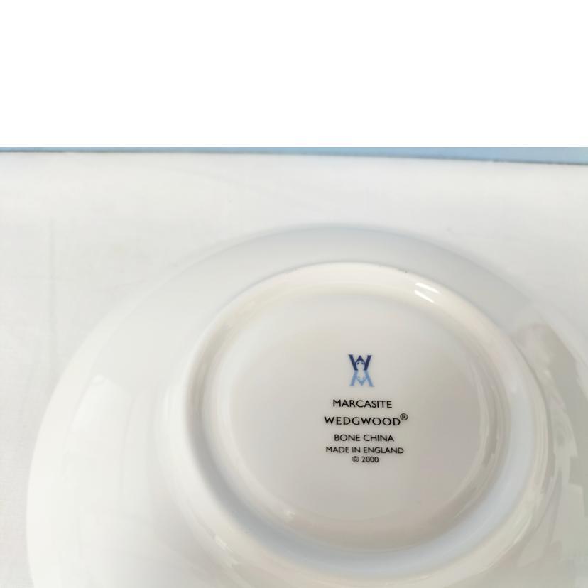 WEDGWOOD ウエッジウッド/マーカサイト カップ\u0026ソーサー ペア/ブランド食器/Aランク/52【中古】の画像