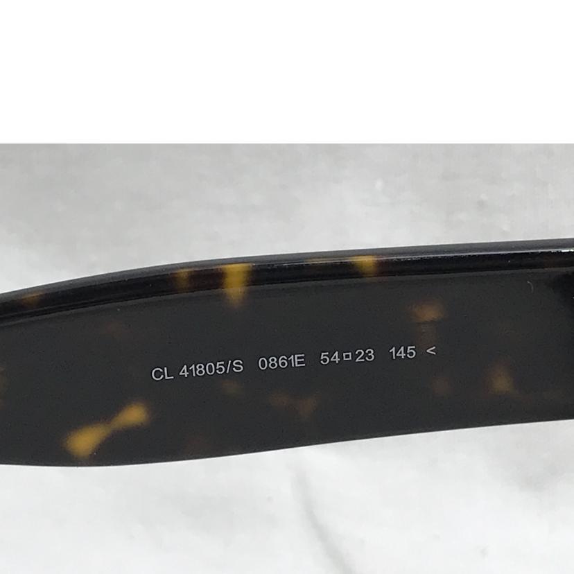 CELINE セリーヌ/べっ甲調 サングラス/CL41805/S/サングラス/ABランク/51【中古】 CELINE（セリーヌ） セリーヌ/ベッ甲調 サングラス/CL41805/S