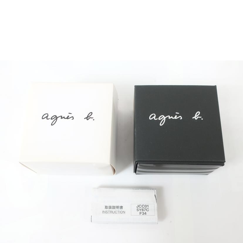 agnes b. アニエスb/レディース時計 革ベルト/FCST989/170***/ABランク/65【中古】 agnes b.（アニエスベー） アニエスb/レディース時計 革ベルト/FCST989