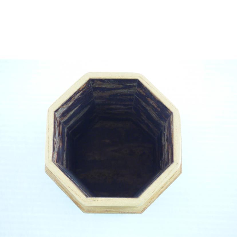 くさ忠/桜皮細工 八角茶筒/C-104/Aランク/64【中古】 : ワンダー