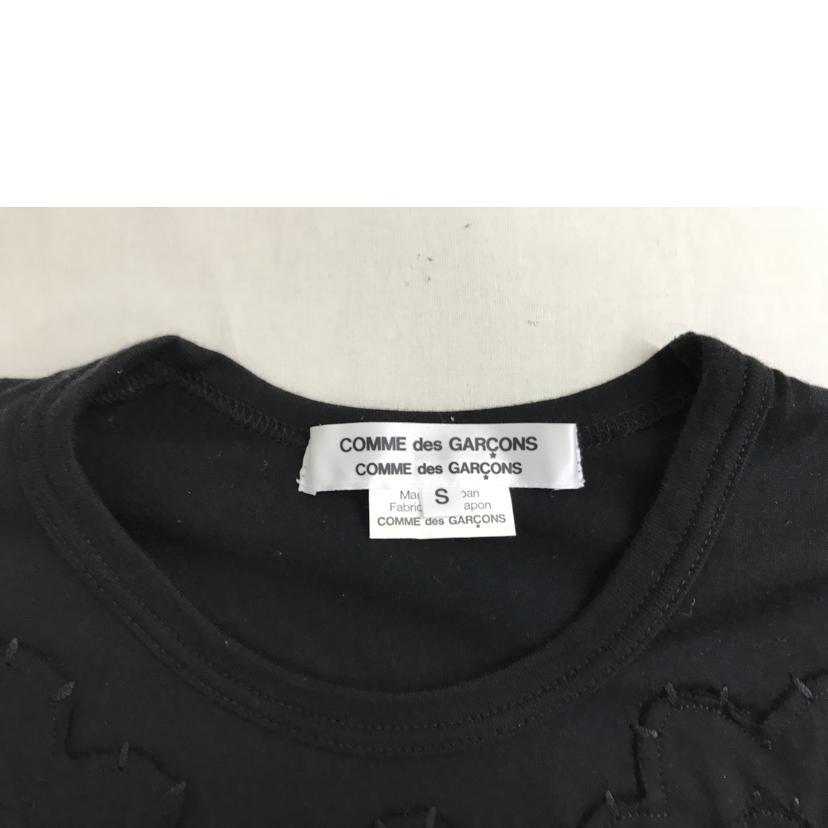 COMME des GARCONS コムデギャルソン/花モチーフ半袖Tシャツ/RM-T1018/Bランク/51【中古】 COMME des GARCONS（コムデギャルソン） コムデギャルソン/花モチーフ