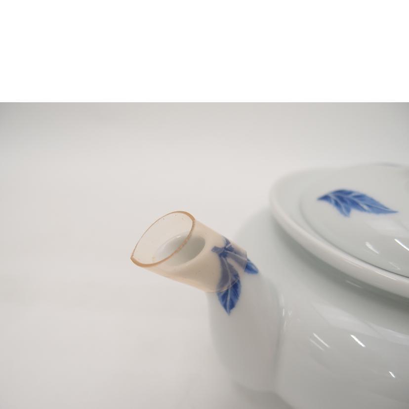 深川青磁/オリエンタルブルー 急須茶器揃 6点セット/SAランク/69【中古 