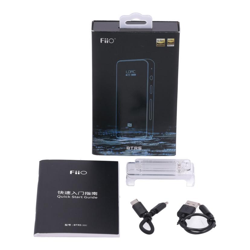 FiiO Bluetooth対応ヘッドホンアンプ BTR5　美品 FiiO（フィーオ） フィーオ/ポータブルヘッドホンアンプ/BTR5-ES 2021