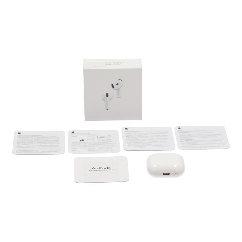 Apple アップル/AirPods 4/MXP93J A/sl40jhwvgmc/Aランク/01【中古