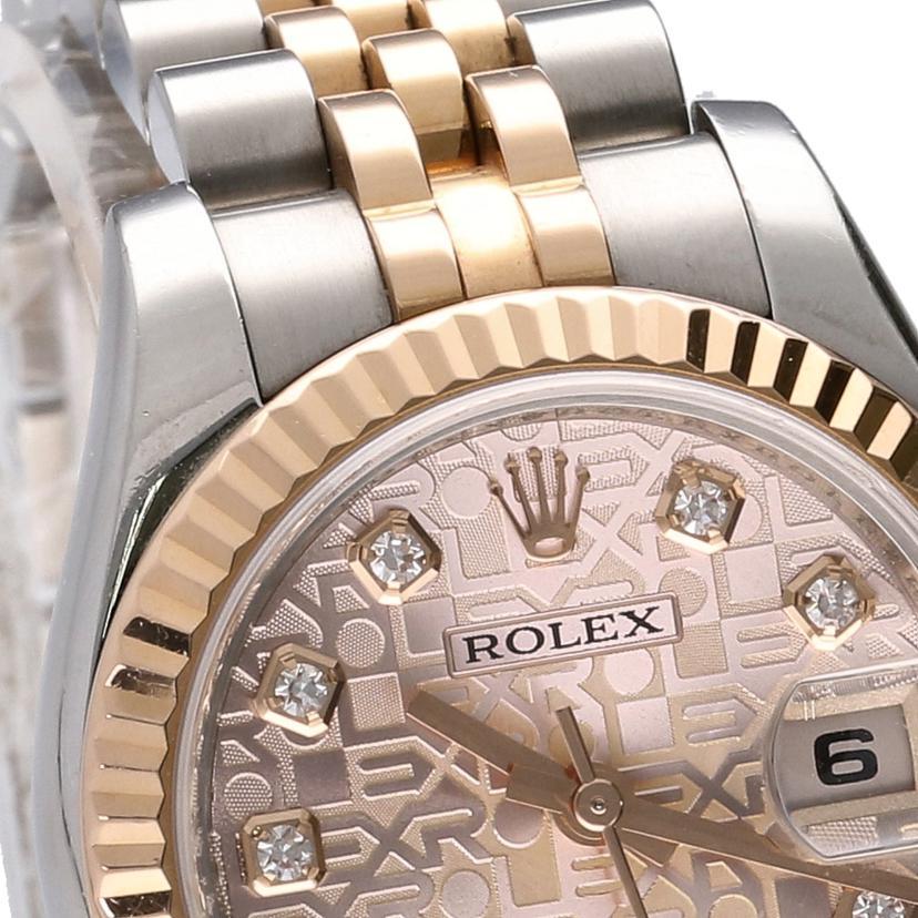ROLEX ロレックス/デイトジャスト 10Pダイヤ PG/179171G/ABランク/91【中古】 ROLEX（ロレックス） ロレックス/デイトジャスト 10Pダイヤ PG/179171G