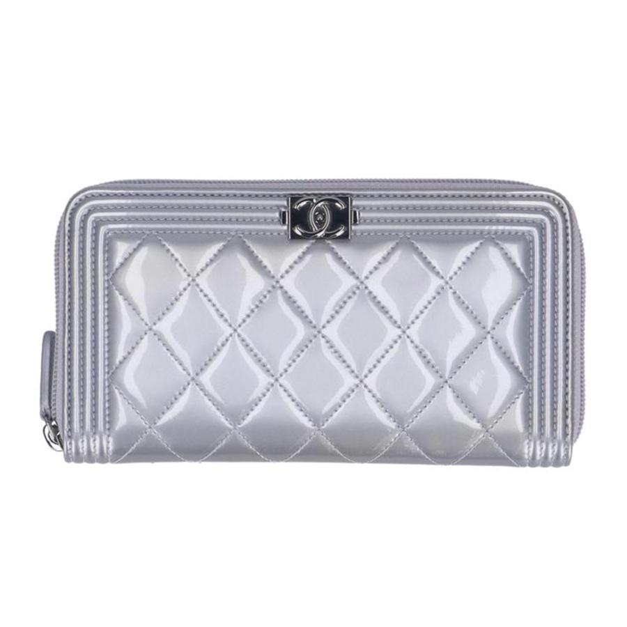 CHANEL シャネル/ボーイシャネル長財布 /Gカード/箱/208*****/Aランク 