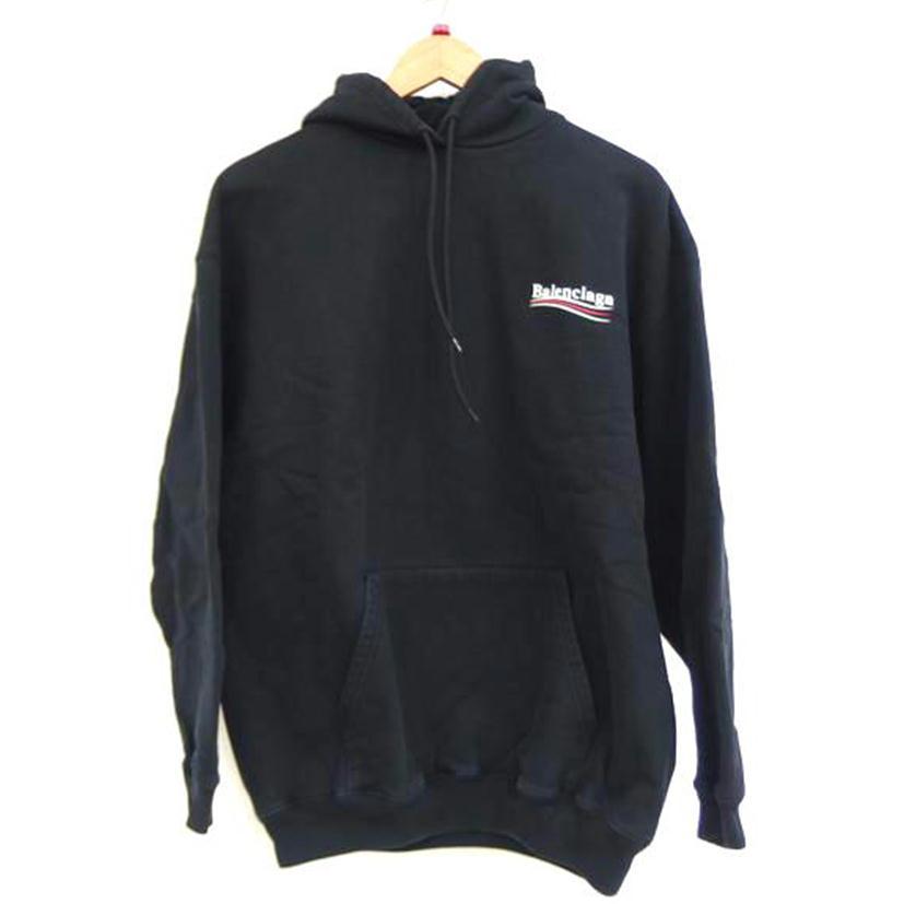 バレンシアガ キャンペーンロゴ パーカー balenciaga 。 中古・古着通販】BALENCIAGA (バレンシアガ) キャンペーンロゴ