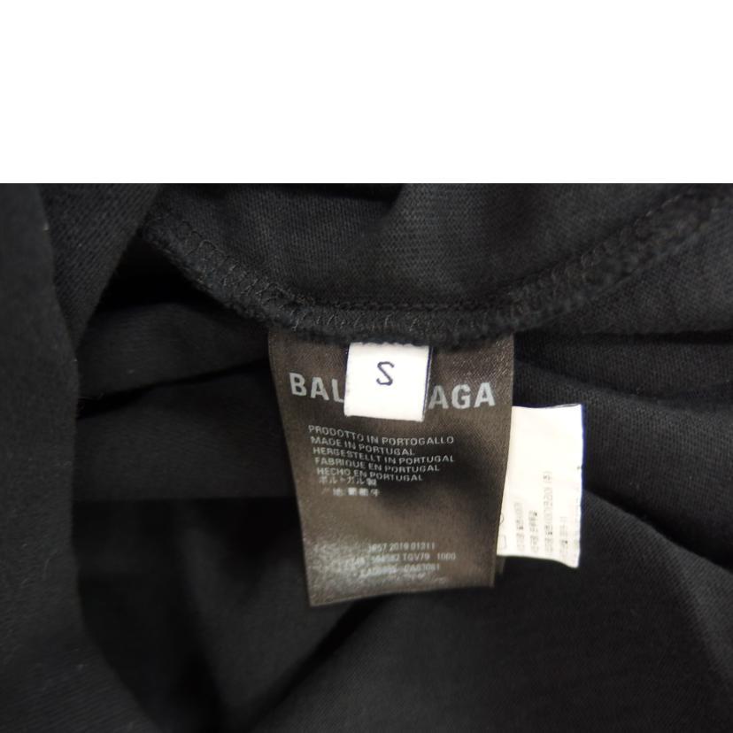 BALENCIAGA バレンシアガ/ビッグシルエットマルチロゴTシャツ/S  