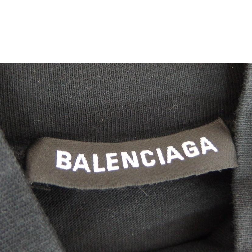 BALENCIAGA バレンシアガ/ビッグシルエットマルチロゴTシャツ/S