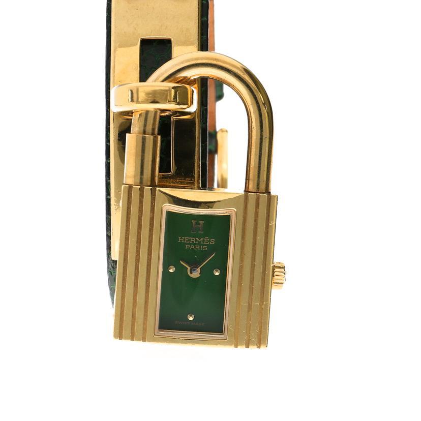 HERMES エルメス/ケリーウォッチ・グリーン/クオーツ/KE1.201/667  