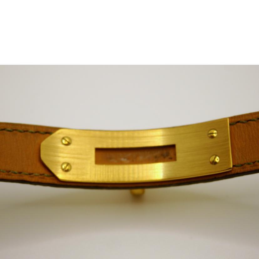 HERMES エルメス/ケリーウォッチ・グリーン/クオーツ/KE1.201/667  